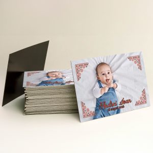 Magnet mărturie botez – Model tradițional