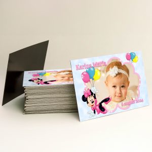 Magnet mărturie botez – Minnie