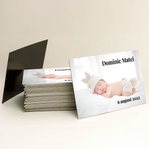 Magnet mărturie botez – Simplu personalizat